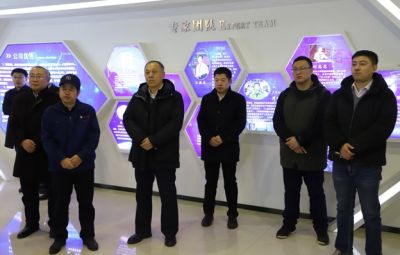 省科技厅园区处一行到公司调研