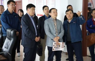广东省鹤山政企考察团莅临我公司考察交流