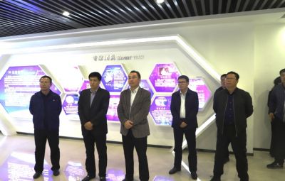 新疆福海县一行到公司调研