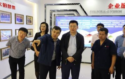 省工信厅领导一行到公司视察